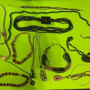 Elegant Lot Of Necklaces